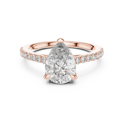 Zyvelle 10.00 × 7.00 mm  Diamond Ring