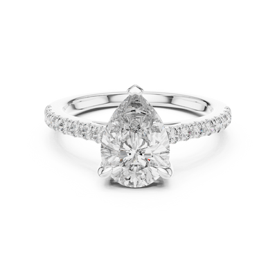 Zyvelle 10.00 × 7.00 mm  Diamond Ring