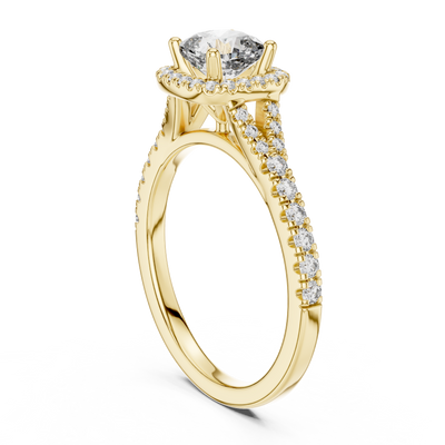 Calyndra 5.50 mm  Diamond Ring