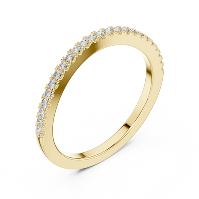 Aurevane 1.25 mm  Diamond Ring