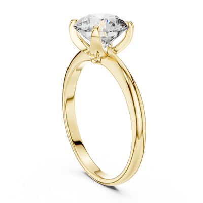 Elyvara 7.40 mm Diamond Ring