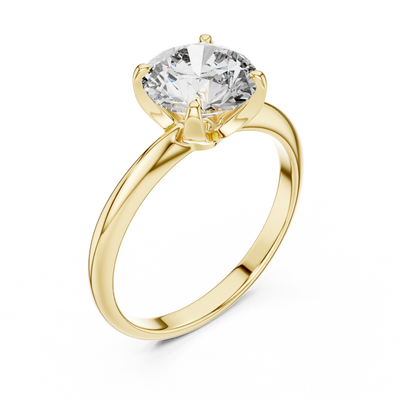 Elyvara 7.40 mm Diamond Ring