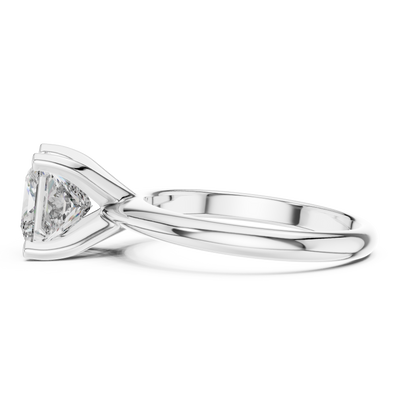 Zavellia 7.00 mm Diamond Ring