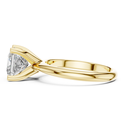 Zavellia 7.00 mm Diamond Ring
