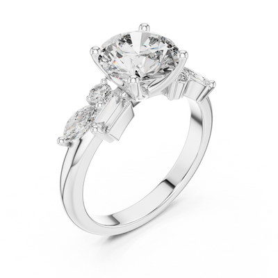 Mirevane 8.20 mm  Diamond Ring