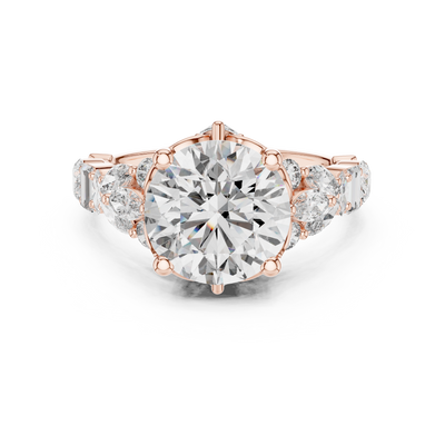 Zarevienne 8.80 mm  Diamond Ring