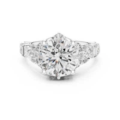 Zarevienne 8.80 mm  Diamond Ring