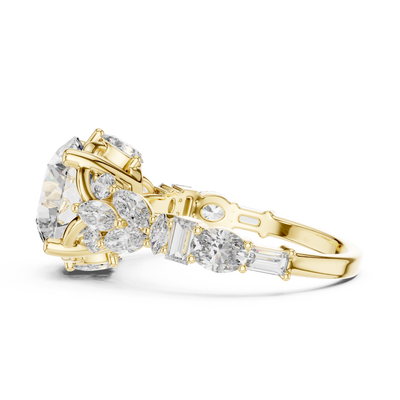 Zarevienne 8.80 mm  Diamond Ring