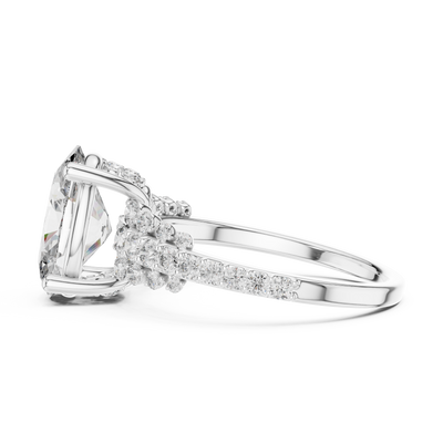 Evradelle 10.50 × 7.00 mm  Diamond Ring