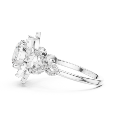 Ophalyne 7.40 mm  Diamond Ring