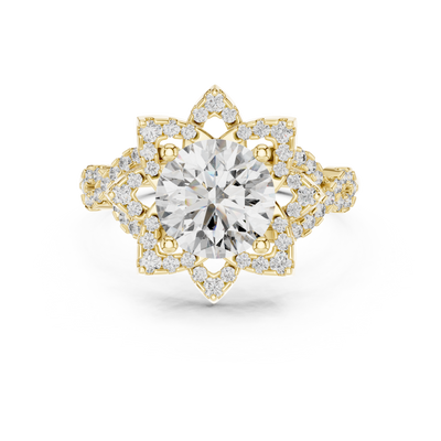 Ophalyne 7.40 mm  Diamond Ring