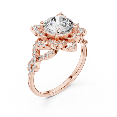 Ophalyne 7.40 mm  Diamond Ring