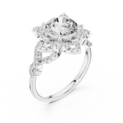 Ophalyne 7.40 mm  Diamond Ring