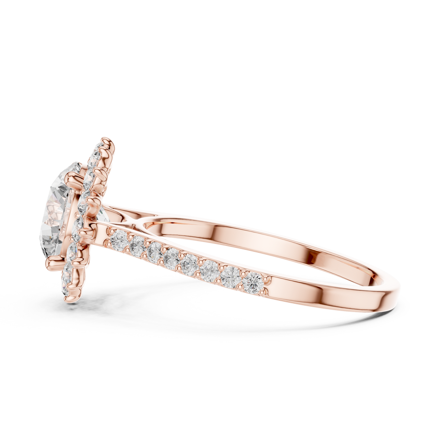 Zyrenelle 7.40 mm Diamond Ring