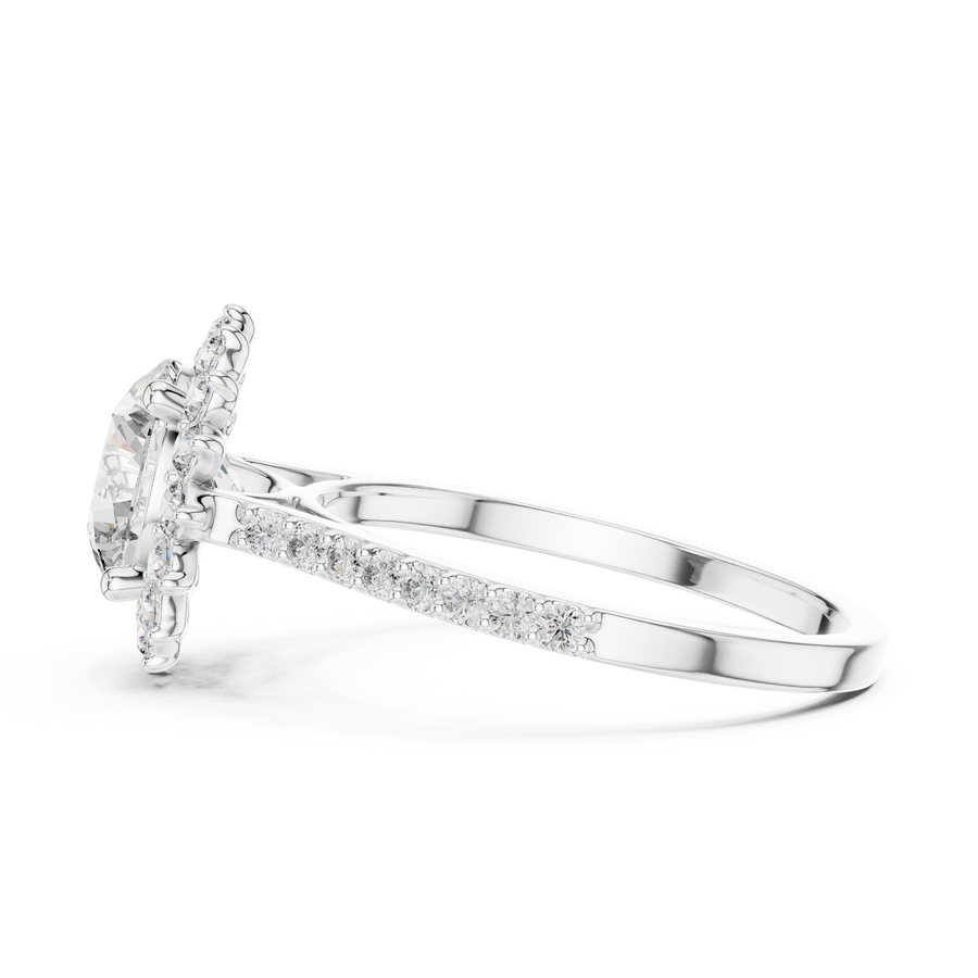 Zyrenelle 7.40 mm Diamond Ring