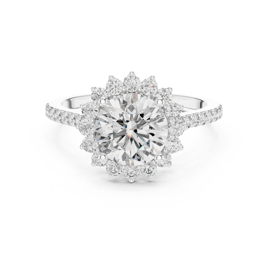 Zyrenelle 7.40 mm Diamond Ring