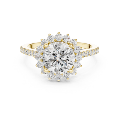 Zyrenelle 7.40 mm Diamond Ring