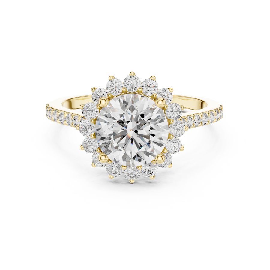 Zyrenelle 7.40 mm Diamond Ring
