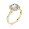 Zyrenelle 7.40 mm Diamond Ring