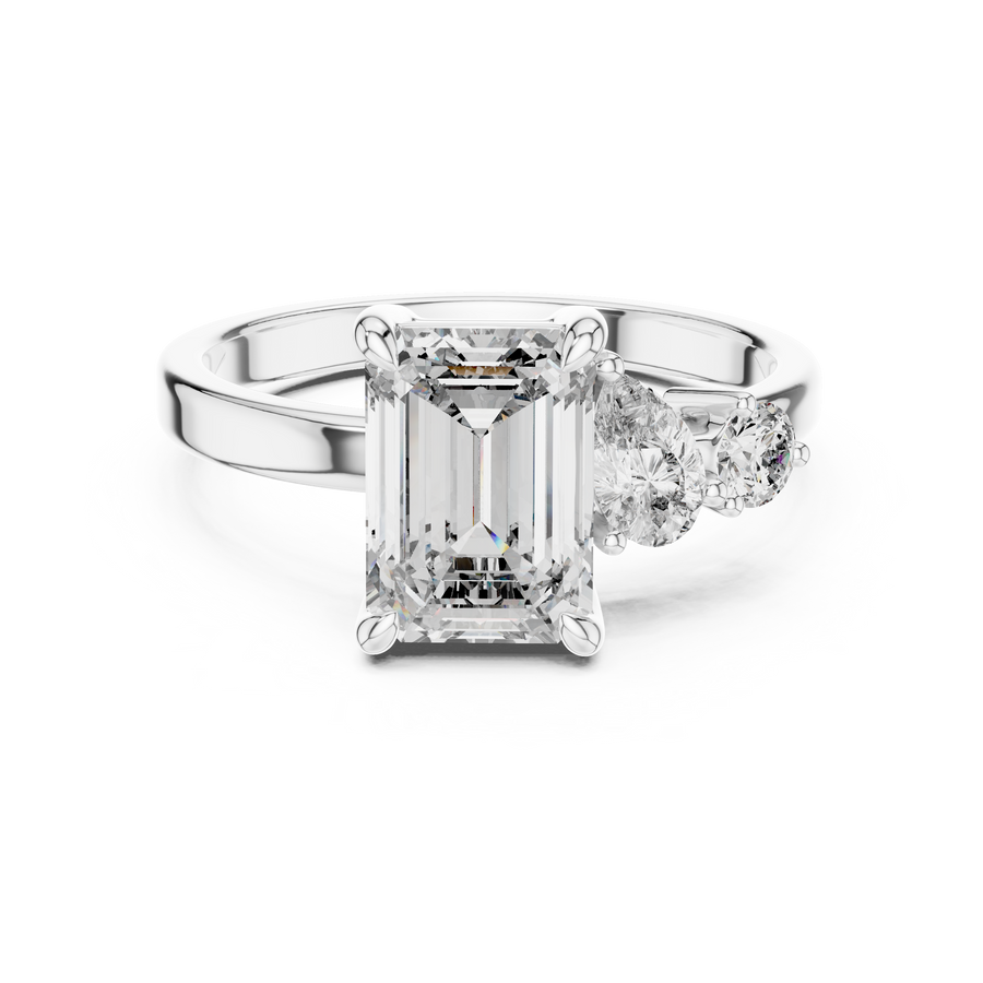 Evarisse 8.50 × 6.00 mm Diamond Ring