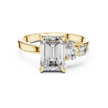 Evarisse 8.50 × 6.00 mm Diamond Ring