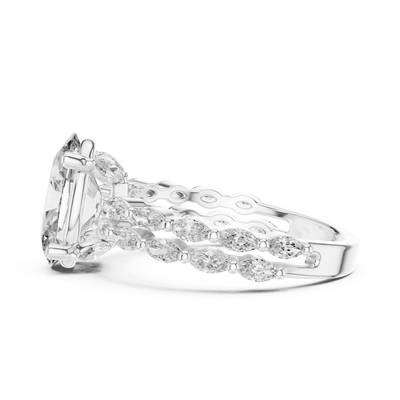 Elvarenne 10.50 × 7.00 mm  Diamond Ring