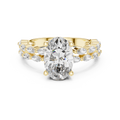 Elvarenne 10.50 × 7.00 mm  Diamond Ring