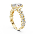 Elvarenne 10.50 × 7.00 mm  Diamond Ring