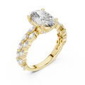 Elvarenne 10.50 × 7.00 mm  Diamond Ring