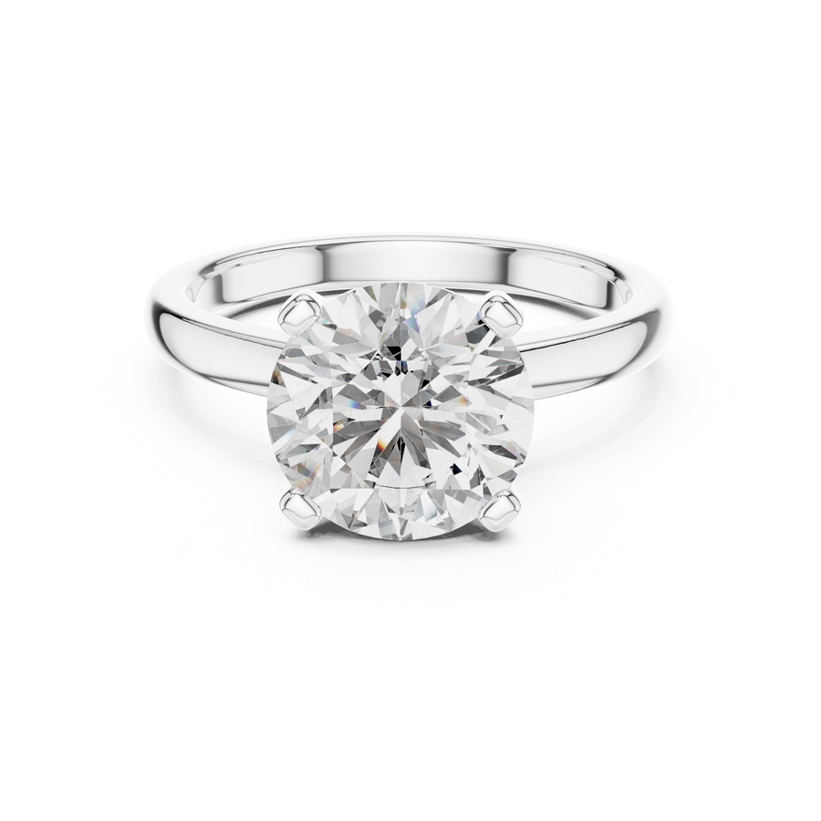 Evarielle 9 mm  Diamond Ring