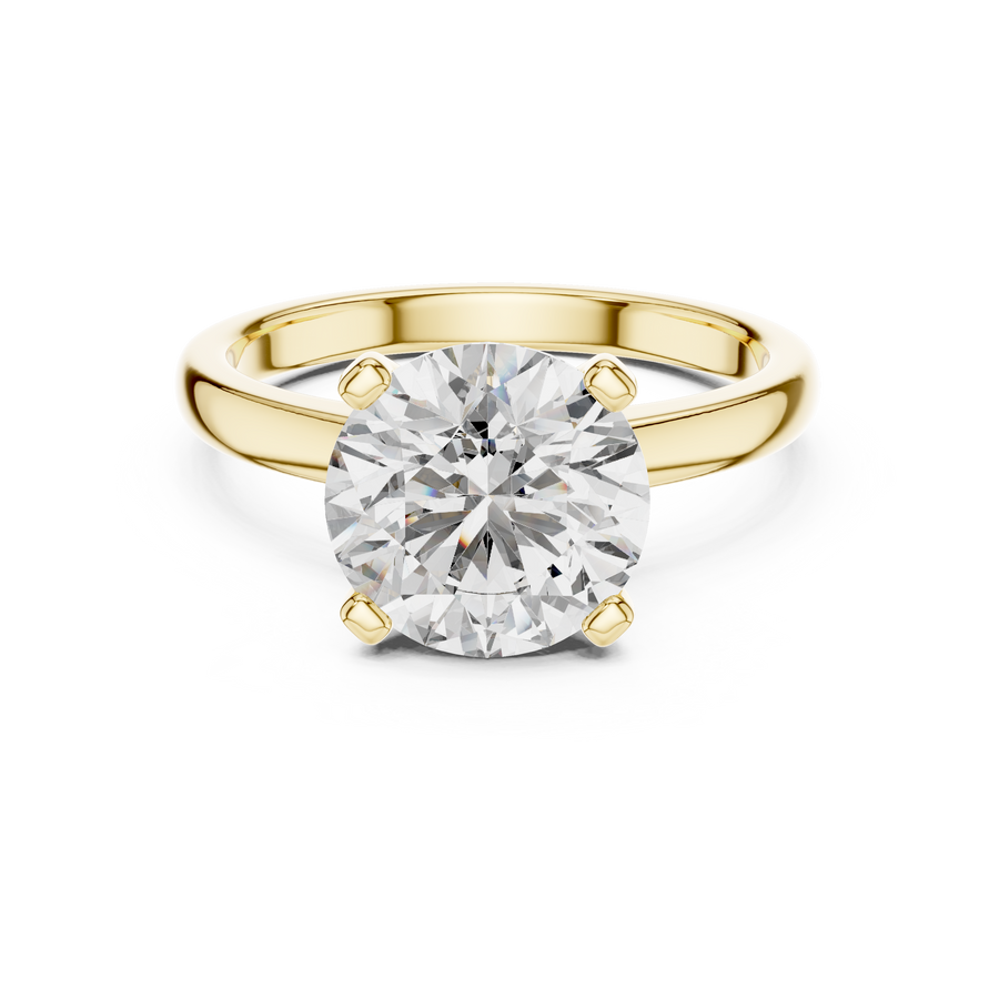 Evarielle 9 mm  Diamond Ring