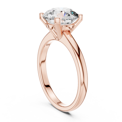 Evarielle 9 mm  Diamond Ring