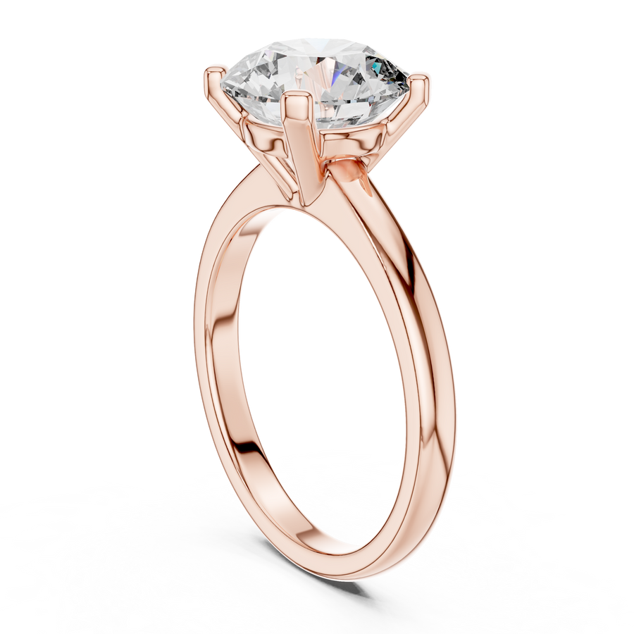 Evarielle 9 mm  Diamond Ring