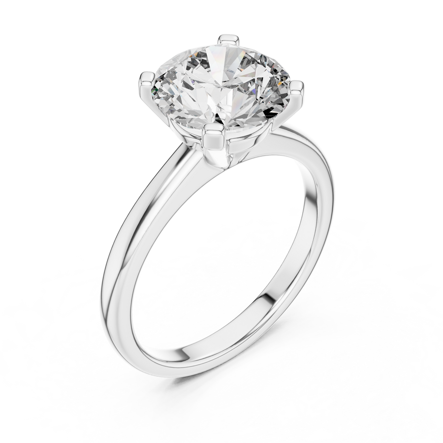 Evarielle 9 mm  Diamond Ring