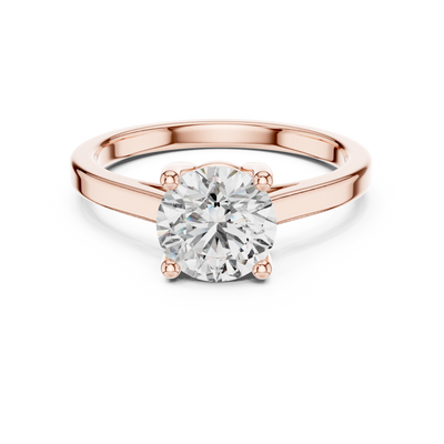 Zelvanya 7.4 mm  Diamond Ring