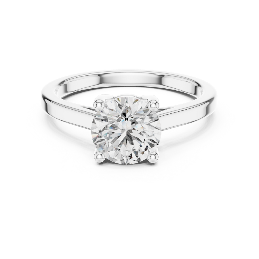 Zelvanya 7.4 mm  Diamond Ring