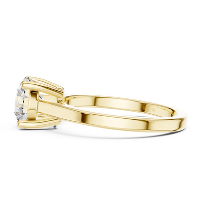 Zelvanya 7.4 mm  Diamond Ring