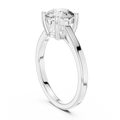 Zelvanya 7.4 mm  Diamond Ring