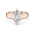 Zavienne 12 × 6 mm Diamond Ring