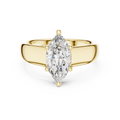 Zavienne 12 × 6 mm Diamond Ring