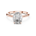 Celythra 9 × 7 mm  Diamond Ring