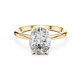 Celythra 9 × 7 mm  Diamond Ring