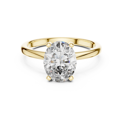Celythra 9 × 7 mm  Diamond Ring