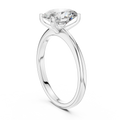Celythra 9 × 7 mm  Diamond Ring