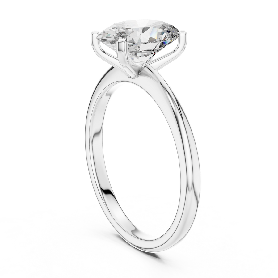 Celythra 9 × 7 mm  Diamond Ring
