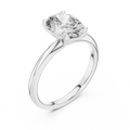 Celythra 9 × 7 mm  Diamond Ring
