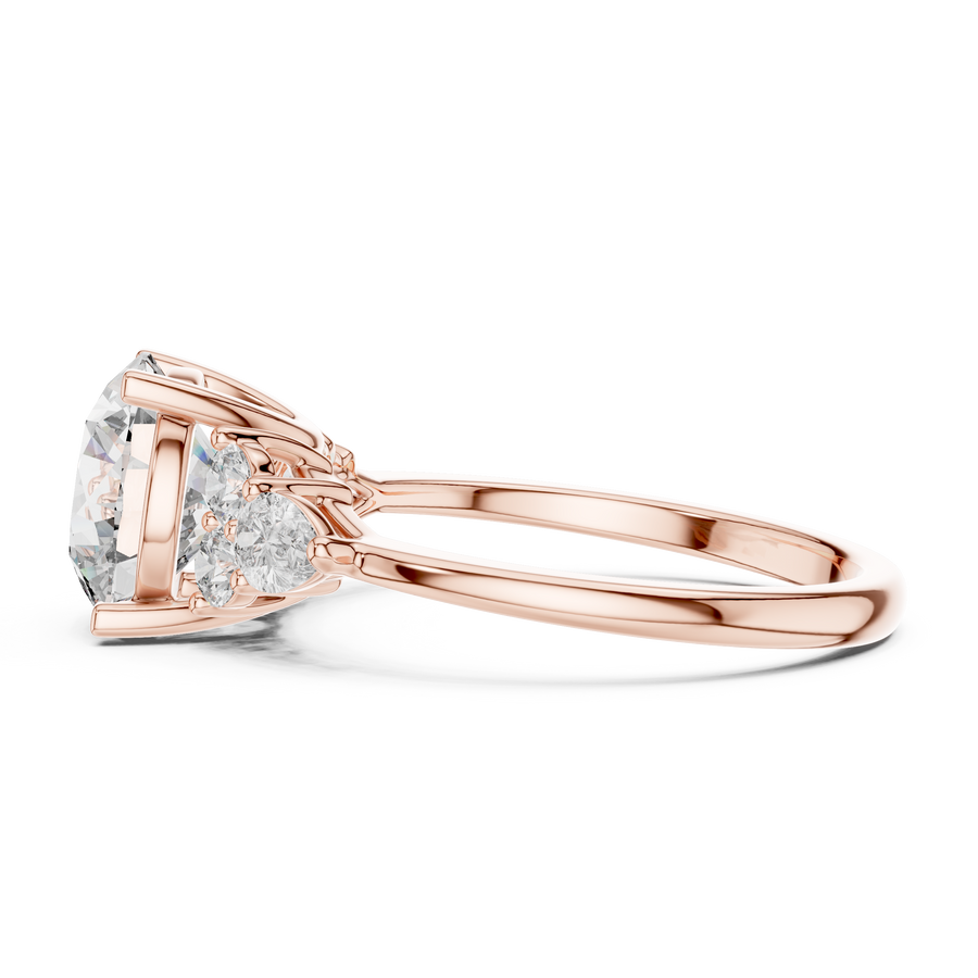 Zyvarine 8.8 mm  Diamond Ring