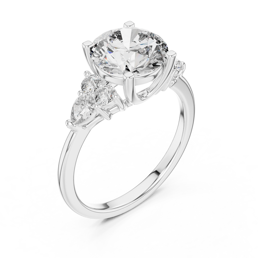 Zyvarine 8.8 mm  Diamond Ring