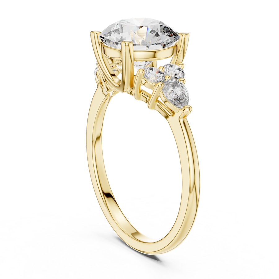 Zyvarine 8.8 mm  Diamond Ring