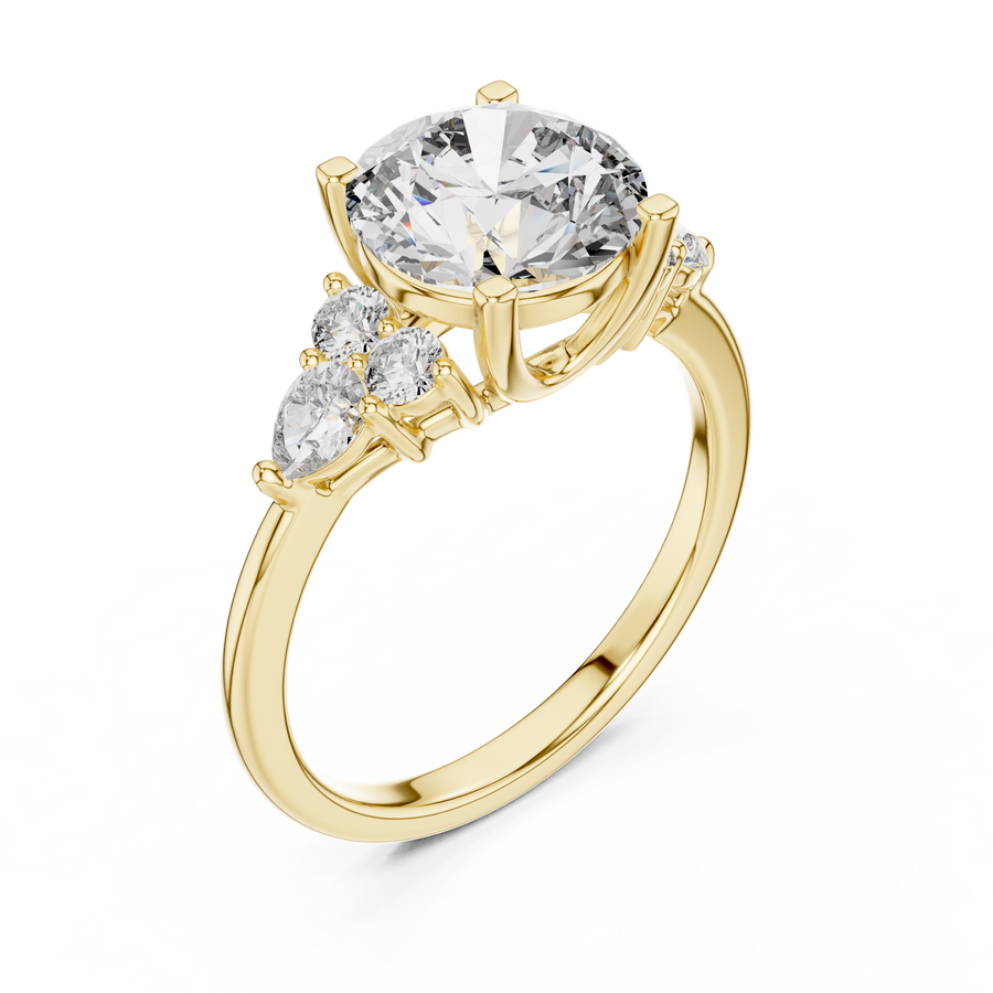 Zyvarine 8.8 mm  Diamond Ring